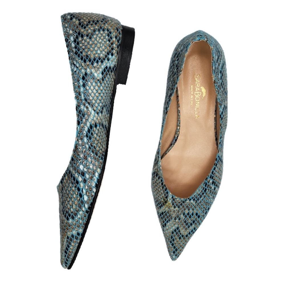Ballet flats elegant and fashion in genuine leather